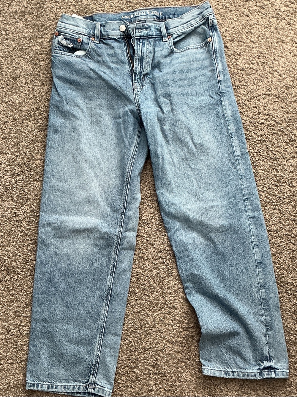 American Eagle Outfitters Light Blue Relaxed Men's Jeans